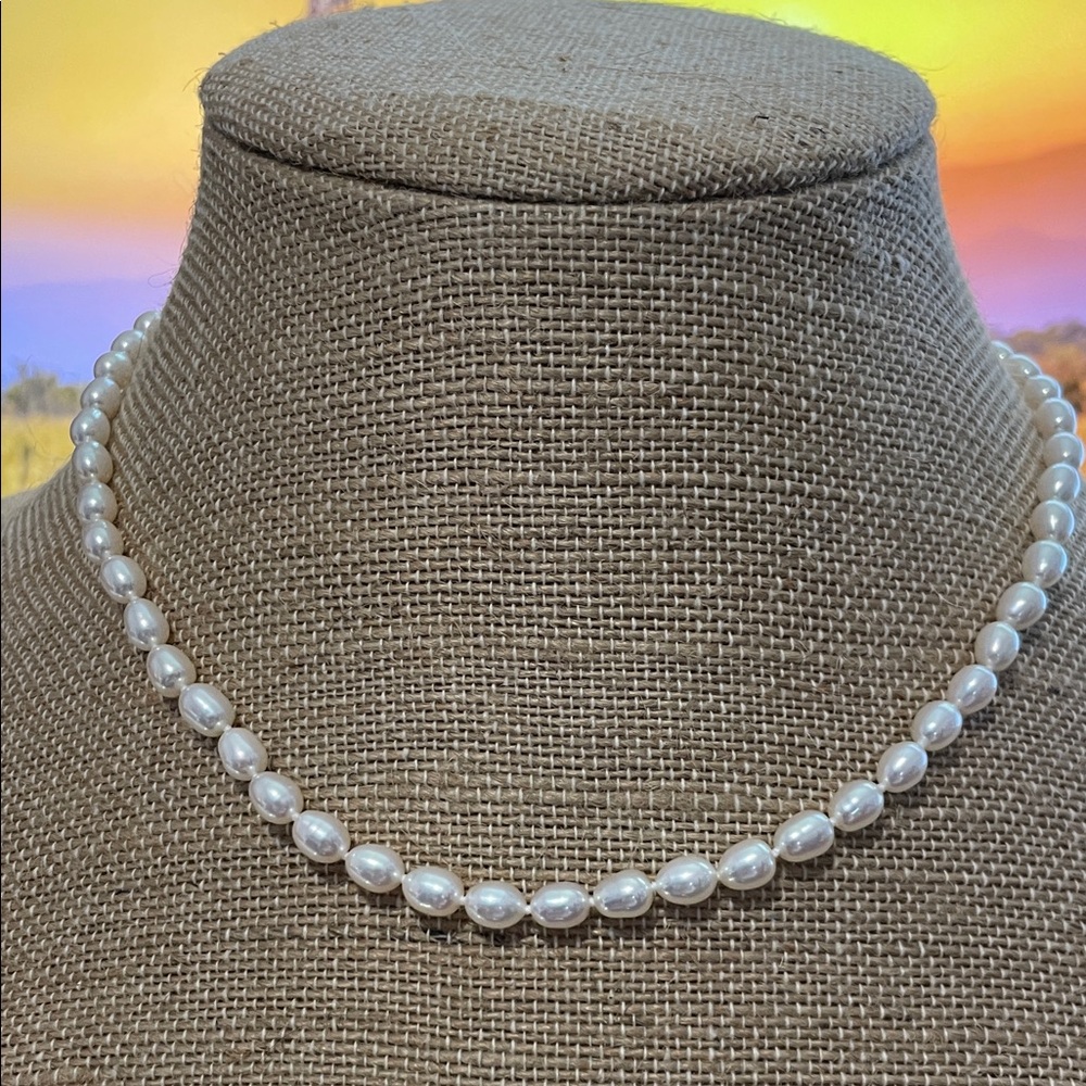Honora Freshwater White Pearl Necklace
